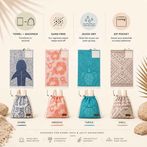 Baylee™ 2 in 1 Towel Bag